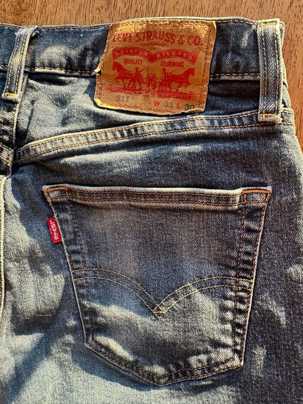 Levi's 511 Slim Fit Jeans Medium Wash W31 L30
